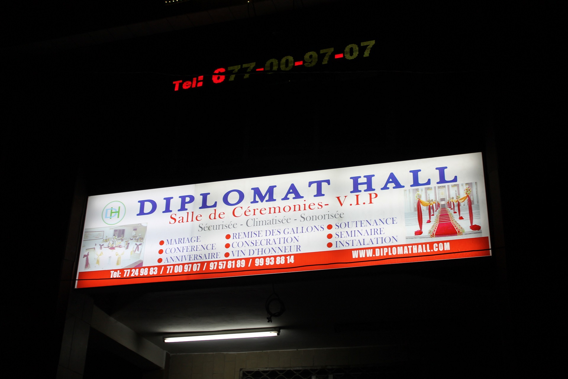 Un événement ? Une seule adresse. Le DIPLOMAT HALL